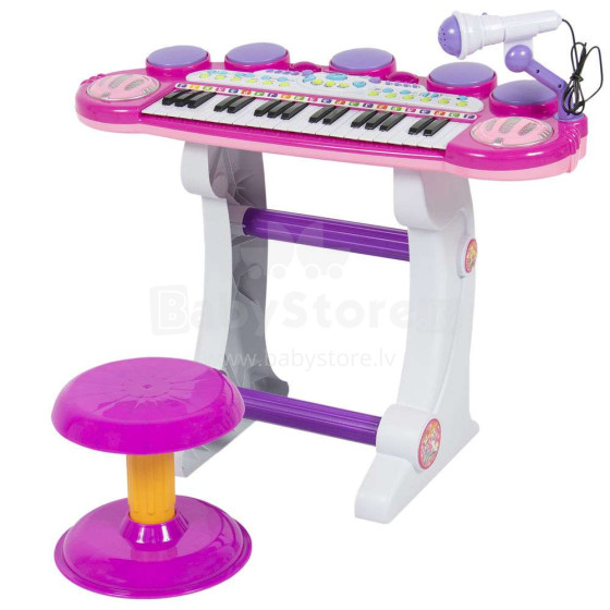 „Imc Toys“ klaviatūros menas. IW166 interaktyvus vaikų pianinas + mikrofonas