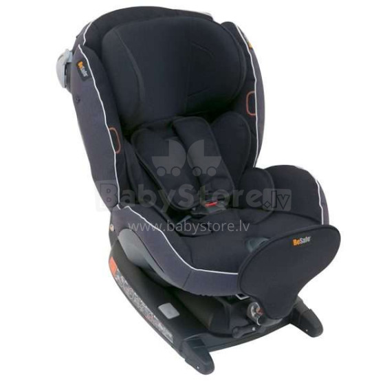 BeSafe'18 iZi Combi X4 Isofix Art.539001 Midnight Black Melange  Bērnu Autokrēsls