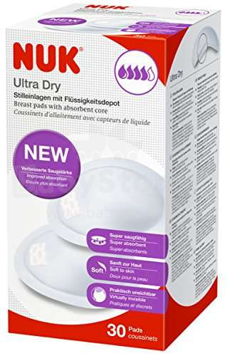 „Nuk Ultra Dry Art.SC02“ vienkartiniai liemenėlės intarpai 30 vnt.