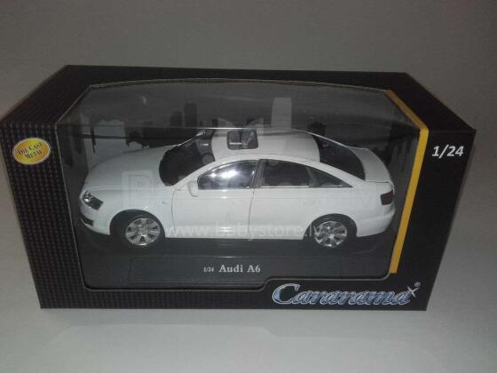 Cararama Art.00125 AUDI A6 automobilio modelis baltas