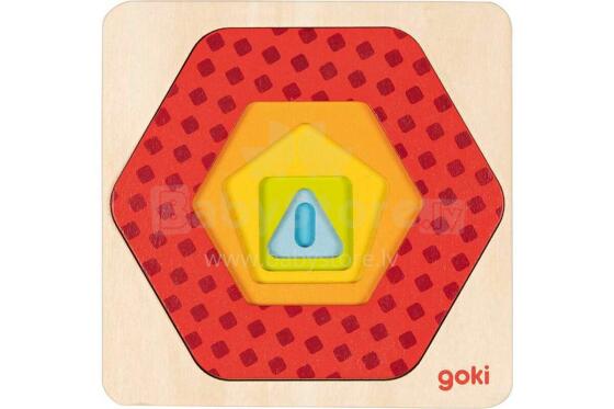 Goki Art. 57421 dėlionių geometrinės figūros