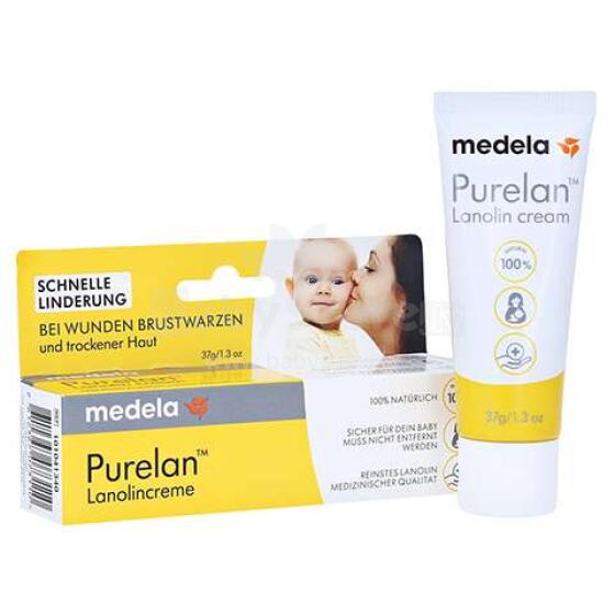 Medela Purelan Lanolincreme Art.101041340 Krūties priežiūros tepalas purelan 37g.