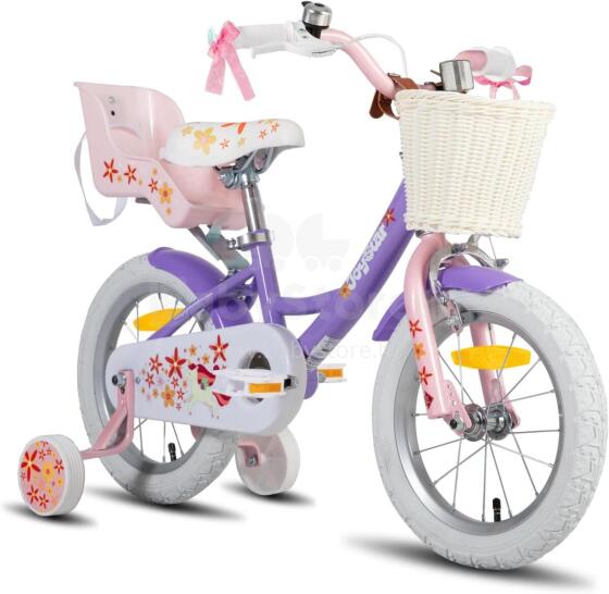 Joystar Kids Bike Wheels Collas 14'  Art.72709 Violet  Vaikų dviratis su dviračiu