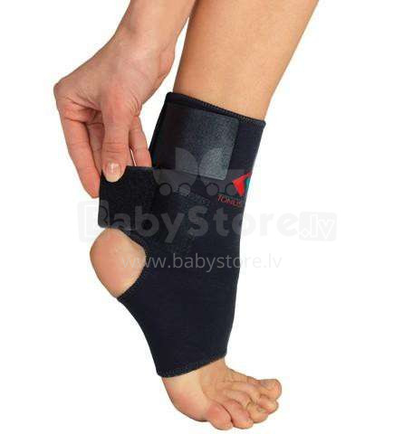 Tonus Elast Art.0310 Medicininis elastingas neopreno tvarstis (ortozė) pėdos sąnariui fiksuoti, su uždaromu velcro