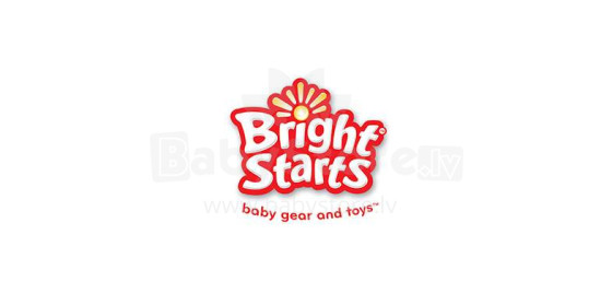 Bright Starts Bouncer Playful Pals 60116 Переносные вибрирующие детские качели (кресло качалка) с рождения до 9 кг