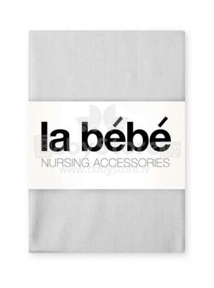 La Bebe™ Satin 70x140 Art.24439 Light Grey