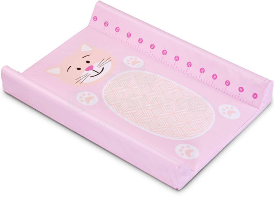 Sensillo Changing Pad Art.13702 Cat Pink  Пеленальная поверхность мягкая (50x70 см)