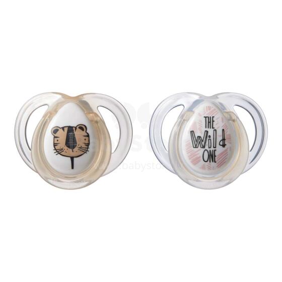„Tommee Tippee“ art. 43335464 Ortodontinis silikoninis čiulptukas 0-6 mėn. (2 vnt.)