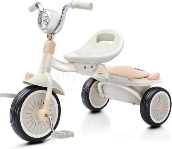 UBRAVOO Baby Tricycle Art.76891   Vaikiškas triratis, sulankstomas triratis mažyliams su pedalais