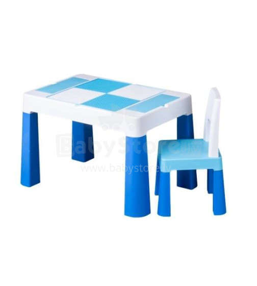 Столик и стульчик MULTIFUN blue TegaBaby MF-001