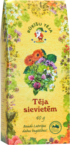 Rūķīšu tēja Art.7761 Чай для женщин 40гр