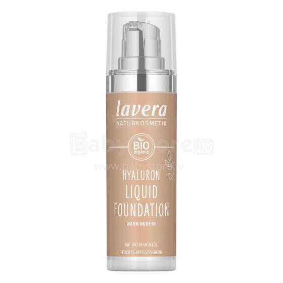 Hyaluron Liquid Foundation - Warm Nude 03  Art.78556 fondas