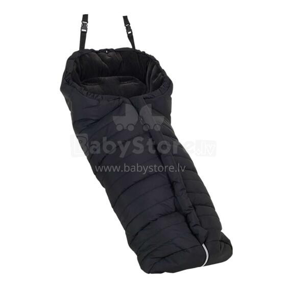„Emmaljunga Polar Footmuff Art“. 56917 „Competition Black“ miegmaišis