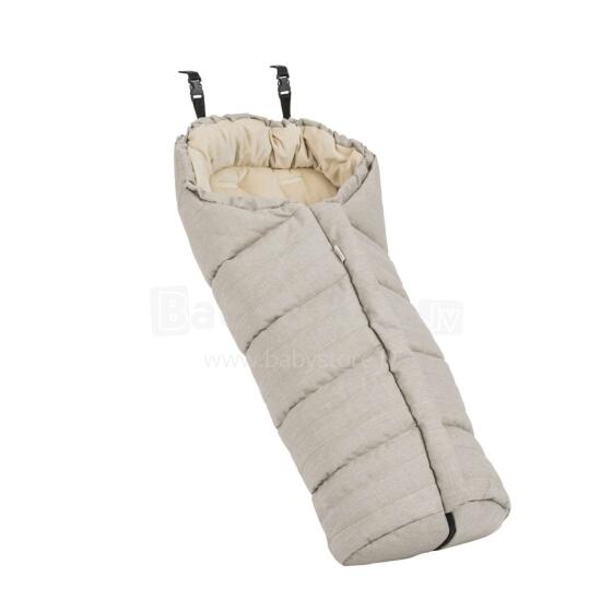 „Emmaljunga Polar Footmuff Art“. 56901 „Eco Beige“ universalus miegmaišis