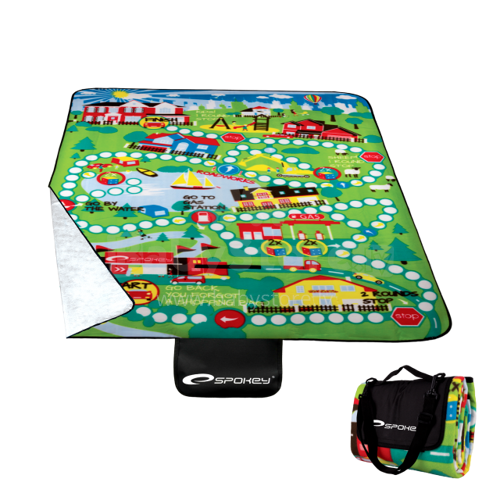 Spokey Picnic Boardgame Art.837158 Piknika paklājs (130 x 170 cm)