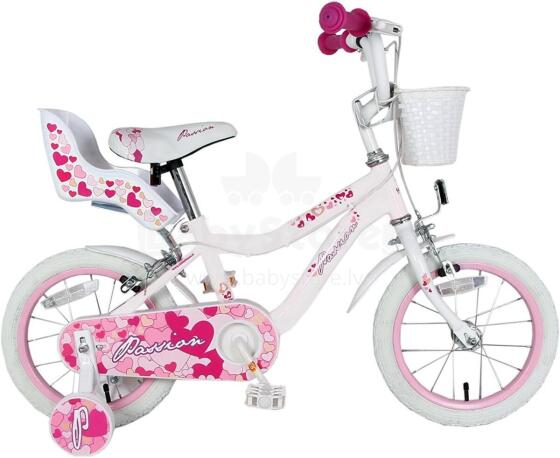 Kids Bike Wheels Collas 12' Pink Art.8059  Vaikų dviratis su dviračiu