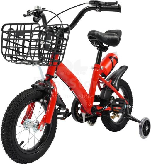 Kids Bike Wheels Collas 12' Red Art.8062  Vaikų dviratis su dviračiu