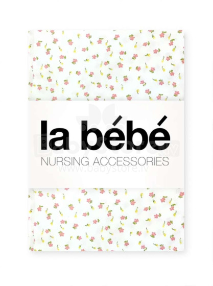 La Bebe Nursing Art.80957 Flowers Bērnu kokvilnas virspalags 100х140 cm