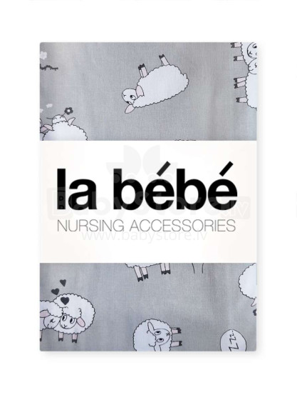 La Bebe™ Set 100x140/40x60 Art.81686 Sheeps Bērnu dabīgas kokvilnas komplekts  2-daļīgs 100x140 un 40x60