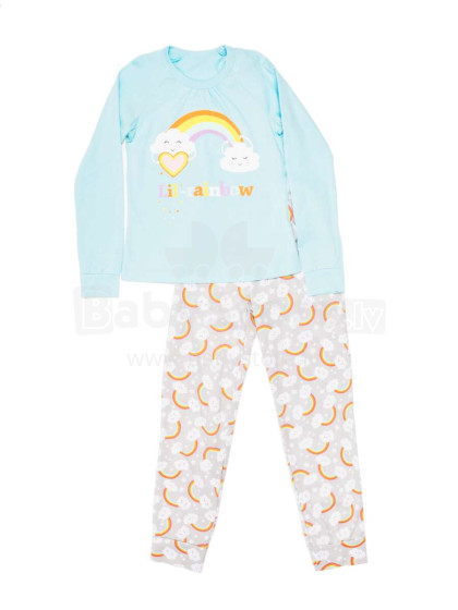 Mark Formelle Rainbow Art.567710 bērnu kokvilnas pidžama