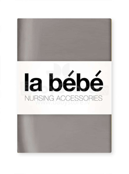 La Bebe™ Satin 100x140 Art.82518 Grey duvet cover 100х140 cm