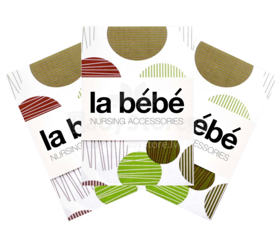 La Bebe™ Set 75x75(3) Art.82527 Spring Balls Комплект детских пеленочек [хлопок/сатин] 75x75cm ( 3 шт.)