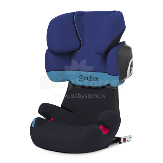 „Cybex '19 Solution X2-Fix“ kol. „Blue Moon“ vaikiška automobilinė kėdutė (15-36 kg)