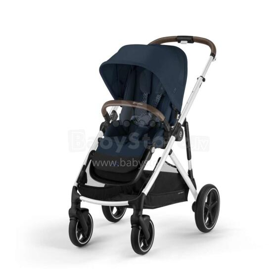 „Cybex  Gazelle S“ 520002107 tamsiai mėlyni vežimėliai dvyniams