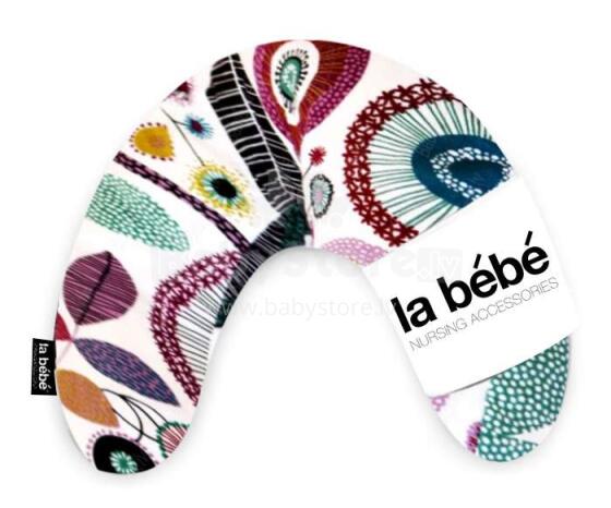 „La Bebe ™ Mimi“ slaugos medvilnės pagalvė, 83774, botaninė atrama pasagos pagalvėlei 19x46cm