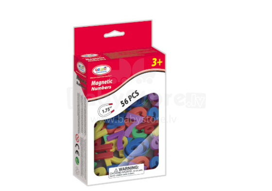 Numbers basic  Art.1167 Магнитные цифры 56pcs