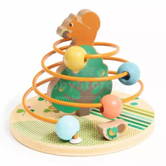 Djeco Rollnut Art.DJ06371 Žaislas su vyriškais karoliukais