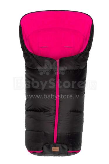 „Fillikid“ miegmaišis Art.1220-22 „Eco Big Pink“ vaikų žieminis šiltas miegmaišis 100x45 cm