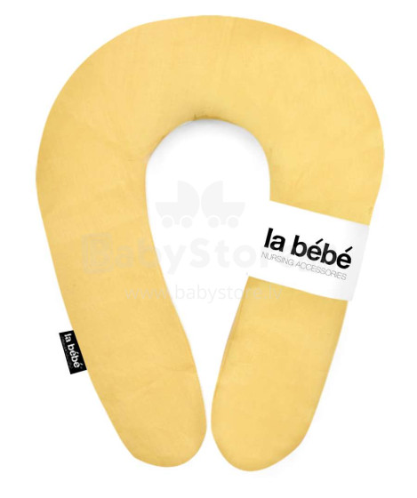 „La Bebe ™“ prigludusi medvilnės slaugos motinystės pagalvė. 85480 „Royal Punsh“ pasaga kūdikiui maitinti, miegoti, pasaga nėščioms moterims 20 * 70 iš natūralaus lino
