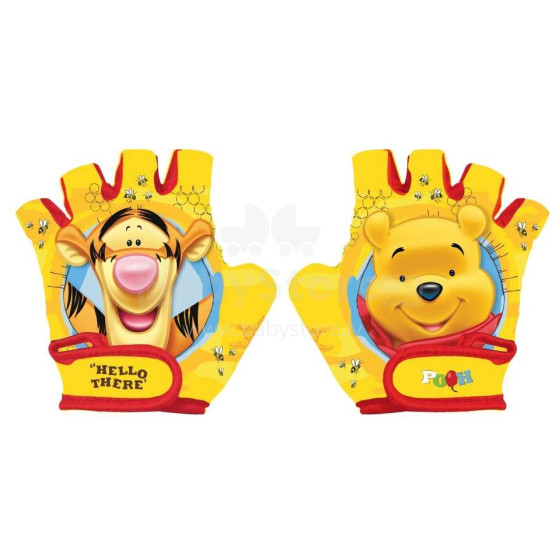 Disney Winnie Pooh Gloves Art.9017 Вело перчатки (S-L)