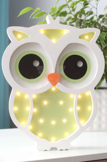 „HappyMoon Owl“ gaminys 85966 Green Naktinės avys