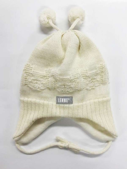„Lenne'18“ megztos kepurės „Brigs“, 17770/100, šilta kūdikių kepurė žiemai (dydis 40–50 cm)