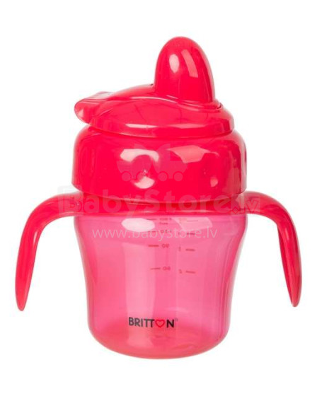 Britton Non-spill Soft Spout Cup Art.B1514 Бутылочка непроливайка с мягким наконечником 150 мл