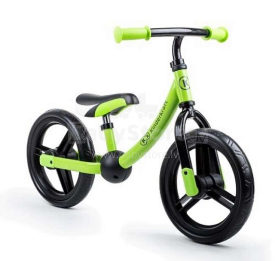 KinderKraft' 2WAY Next Green Art.KKR2WAYNXGRE00 Детский велосипед - бегунок с металлической рамой