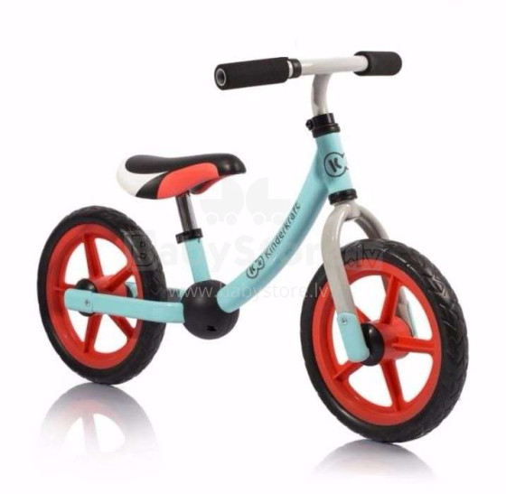 KinderKraft'18 2WAY Next Mint Art.KKR2WAYNXMIN00 Детский велосипед - бегунок с металлической рамой
