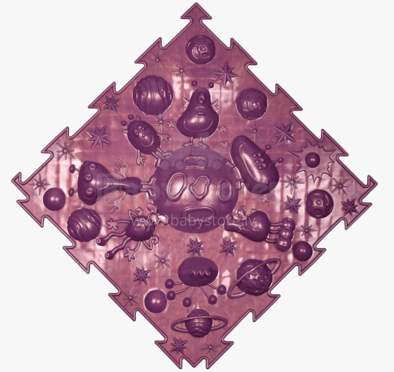 „Ortoto“ ortopedinis kilimėlis „Eco Cosmoss Art. 89594“ kilimėlis, 1 vnt. (25x25cm)