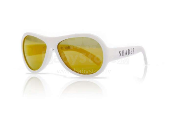 Shadez Designer Classic White Teeny Art.SHZ12 Bērnu saulesbrilles, 7-15 gadi