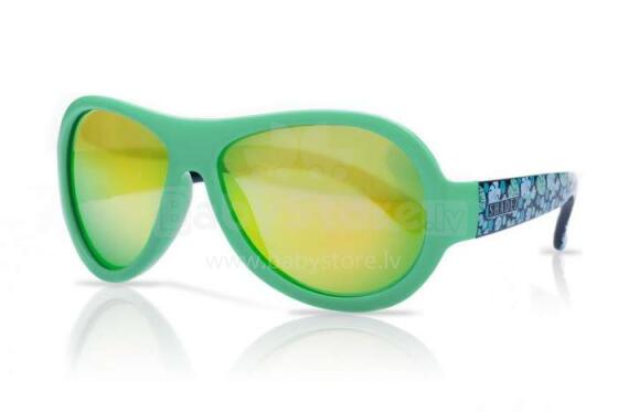 „Shadez Designer Leaf Print Green Junior Art.SHZ44“ vaikiški akiniai nuo saulės, 3-7 metų