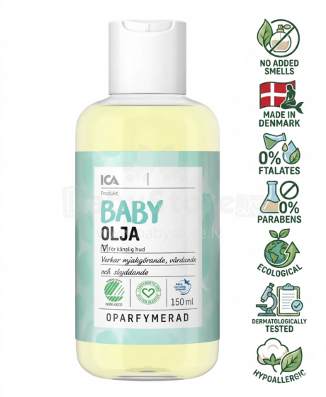 Bebe Basic Baby Oil Art.89903 Kūdikių kūno aliejus, 150 ml
