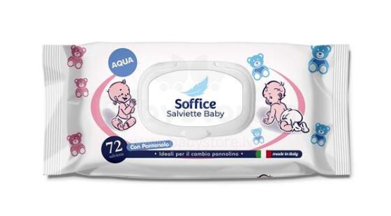 Baby Aqua Wipes Art.89928 Vauvan kosteuspyyhkeet, 72 kpl.