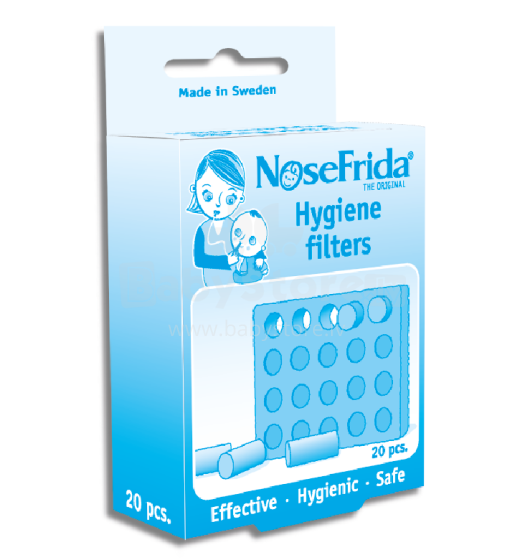 NoseFrida® Art.89958 higiēniskie filtri 20gab.