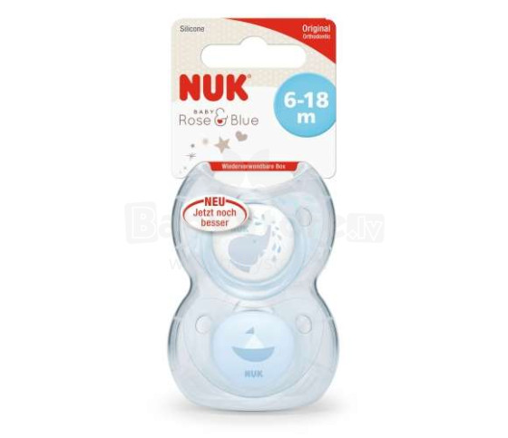 Nuk Rose Art.SU77 Orthodontic Soother