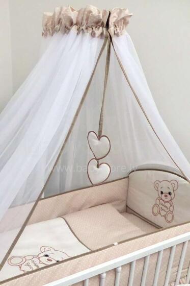 „Ankras My Bear Beige K6“ prekės Nr. 90944 Medvilninis patalynės komplektas iš 6 dalių