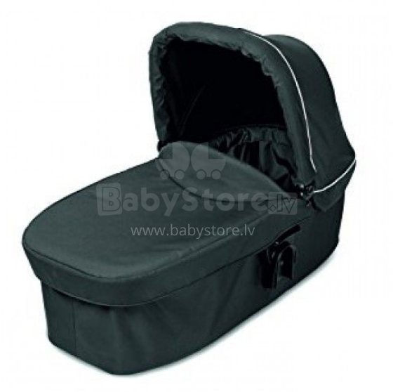 „Graco Evo XT Carrycot“ 1986531 juodas pilkas vežimėlis