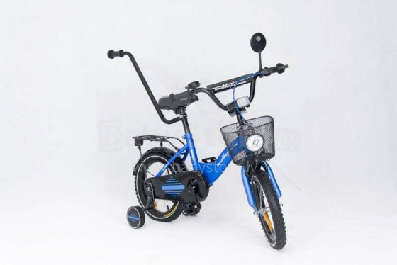 Vaikiškas dviratis TomaBike Platinum 14 mėlynas