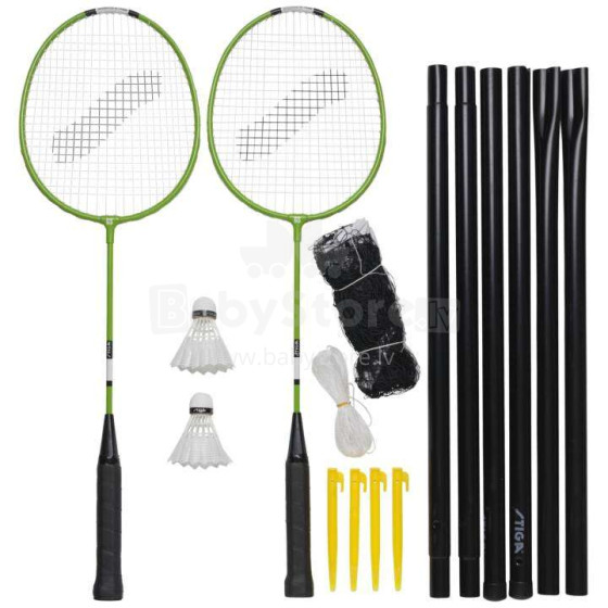 Stiga Garden GS Green Art.78-1071-12 badminton set